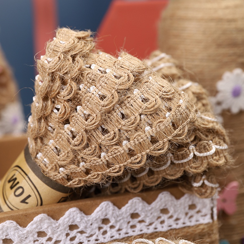 Cuộn Dây Đay Vintage Dùng Để Trang Trí Đồ Thủ Công