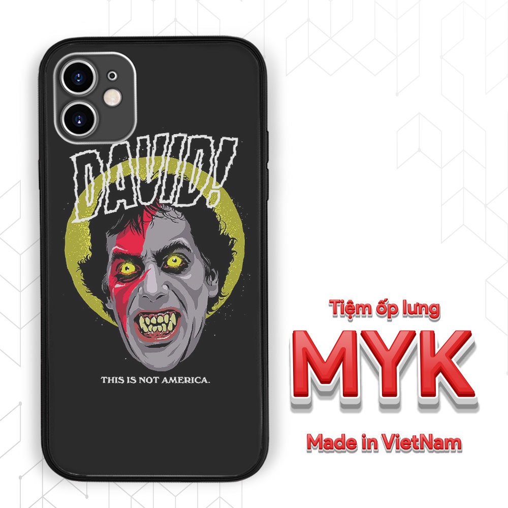 Ốp lưng rắn DAVID MYK độc lạ cho Iphone 5 6 7 8 Plus 11 12 Pro Max X Xr-LAK0003028