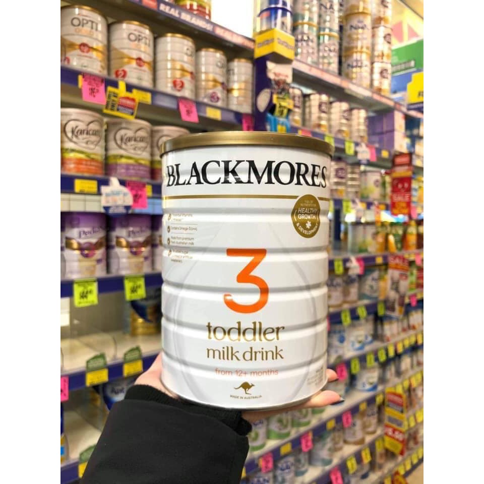 Blackmores Toddler Formula Milk số 3: Dành cho trẻ từ 12 tháng trở lên mẫu mới