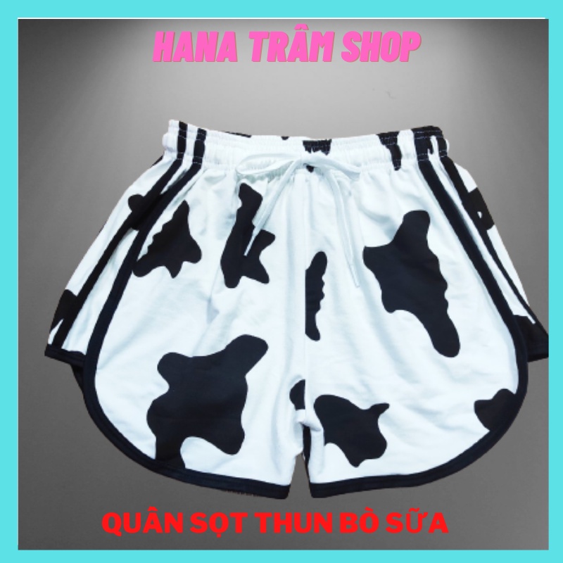 Quần Sọt Thun Nữ Bò Sữa Hot Hit Ảnh Thật