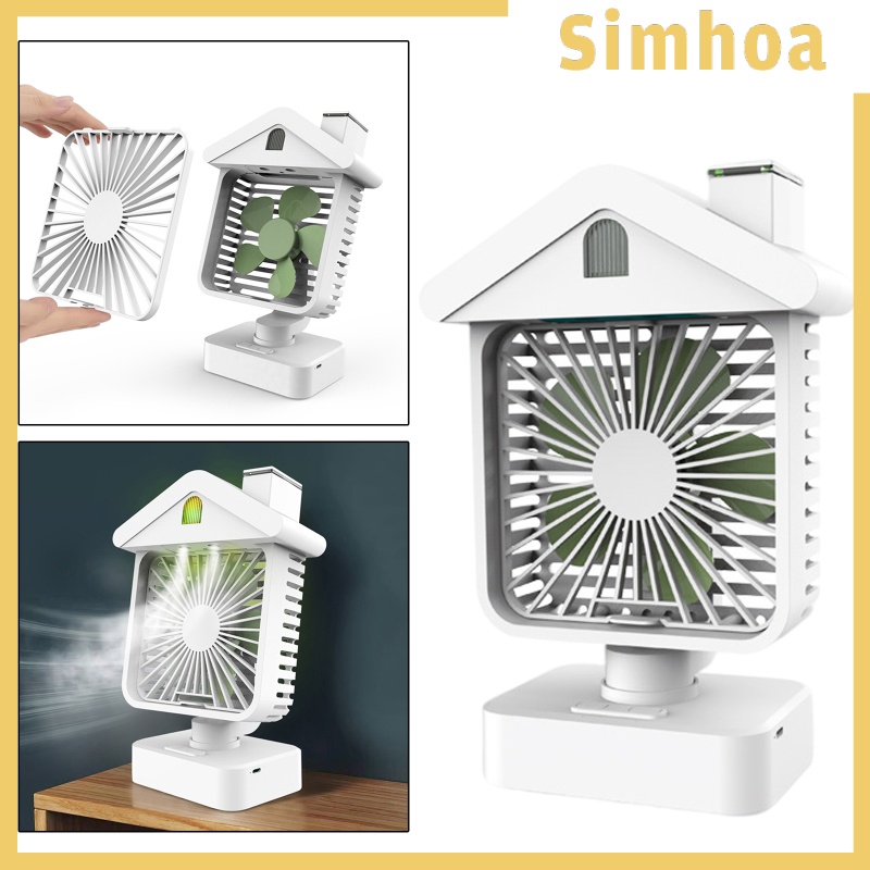 [SIMHOA] Portable Mini Air Conditioner Water Cooling Fans for Bedroom Kitchen