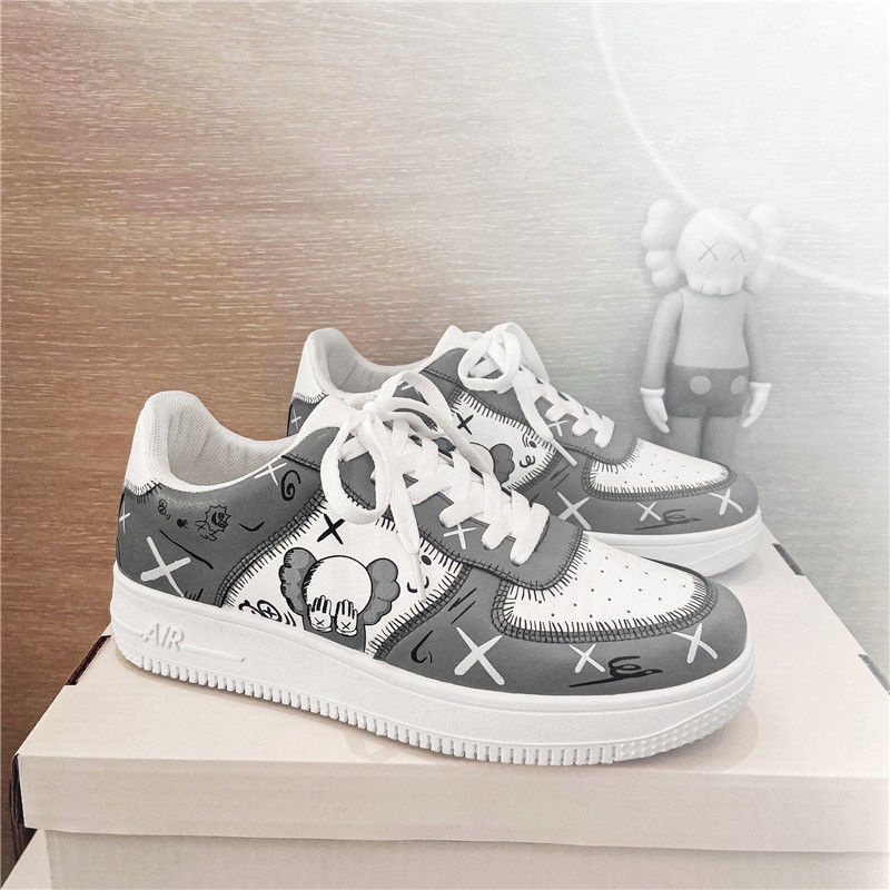 [Ảnh+Video Thật] Giày Bearbrick Custom Air Jordan cổ thấp Chất Da Cao Cấp In Nhiệt Không Phai, Giày Thể Thao Nam Nữ | BigBuy360 - bigbuy360.vn