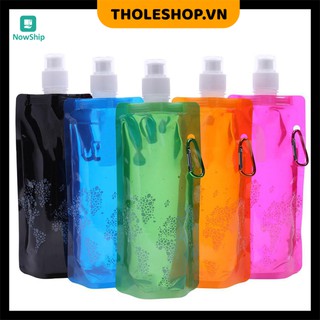 Túi đựng nước ⛔GIÁ SỈ⛔ Túi nước gấp cầm tay Vapur, thân thiện với môi trường, phù hợp với hoạt động thể thao 7720