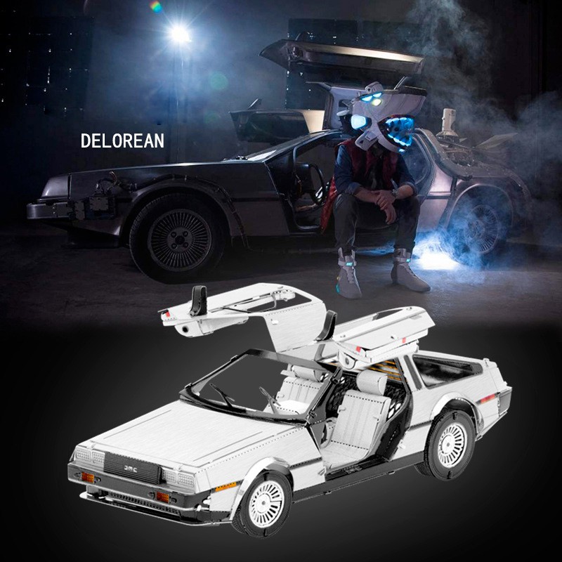 Mô hình lắp ghép 3d kim loại Xe viễn tưởng