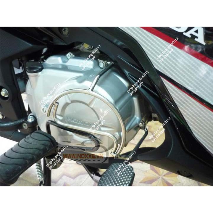 Bảo vệ máy INOX xe  DREAM,WAVE ,SIRIUS...