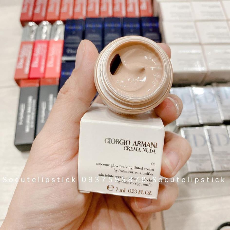 DATE 9/2021 - Kem nền Giorgio Armani Crema Nuda Minisize 7ml | BigBuy360 - bigbuy360.vn