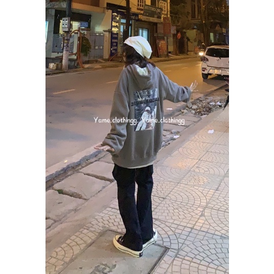 áo hoodie hình sau lót nhung siêu ấm | BigBuy360 - bigbuy360.vn