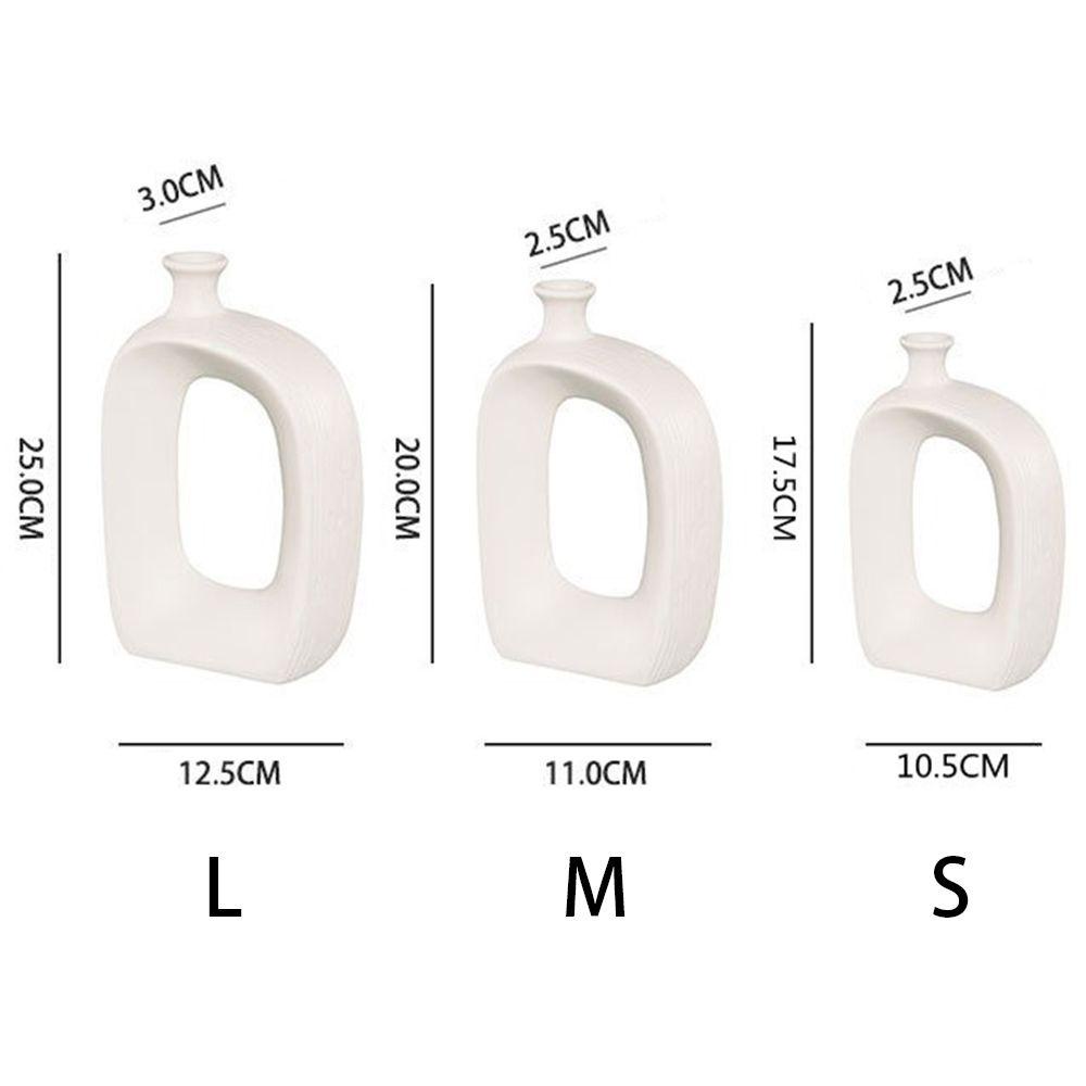 CONOPERY Bình Hoa Sứ Để Bàn Trang Trí Văn Phòng Hiện Đại