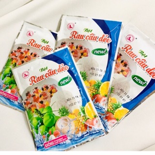 Thạch rau câu ngon mùa hè - Gói bột làm thạch tiện dụng