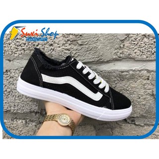 Giày Vanz rách Đen trắng