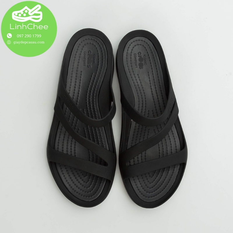 Dép Cross Nữ Swiftwater Sandal màu đen tuyền