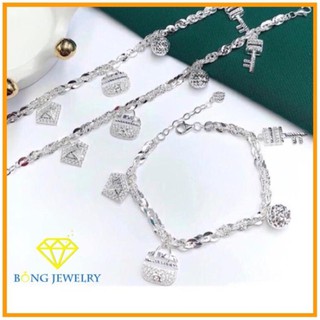 Lắc tay nữ kèm charm hot