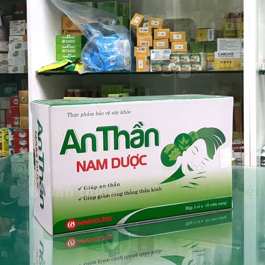 An Thần Nam Dược - Hỗ trợ giúp làm giảm stress và căng thẳng thần kinh (30 Viên)