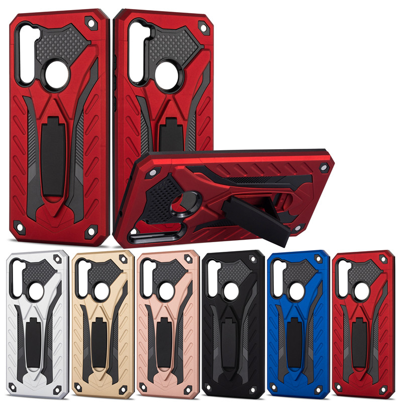 Ốp điện thoại cứng chống sốc có đế đỡ thiết kiểu robot biến hình cho XiaoMi Redmi Note 7 8 9S 9 Pro MAX