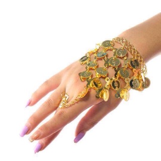 Phụ kiện múa bụng belly dance lắc tay