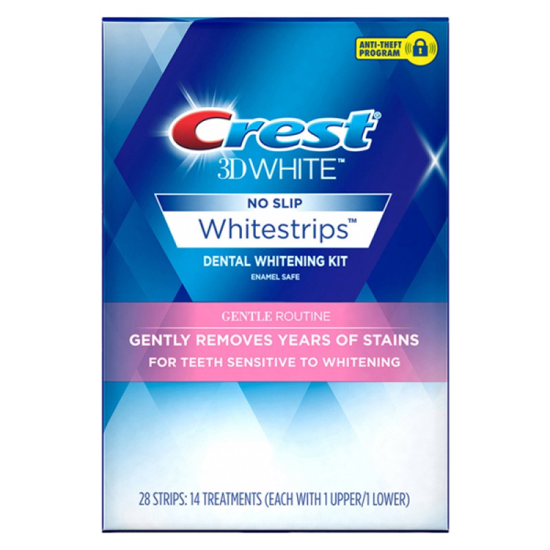 [Nhập Khẩu Giá Tốt] Dán Trắng răng Crest 3D White 1-Hour Express (Full box - 7 miếng)