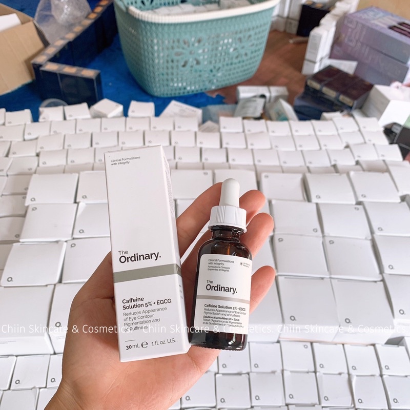 Bill US - Serum dưỡng mắt, giảm thâm và bọng mắt The Ordinary Cafein Solution 5% + EGCG