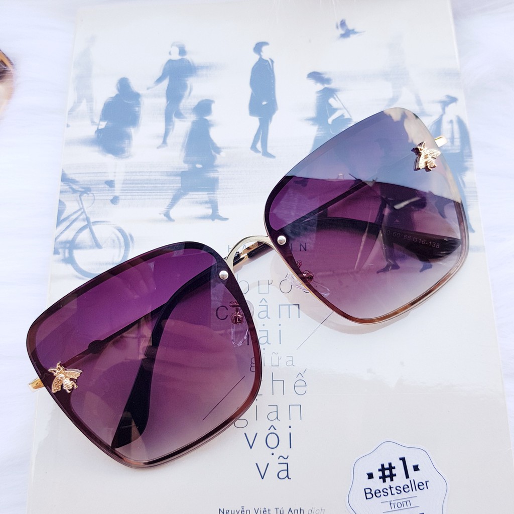 Kính mát nữ đính ong bee thời trang Hàn Quốc cực sành điệu💗freeship💗AH271 | BigBuy360 - bigbuy360.vn