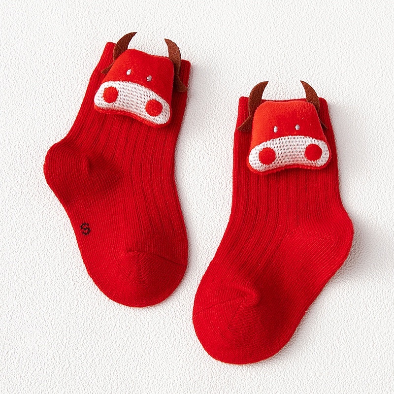 Tất mùa đông cho bé hoạ tiết nonel xinh xắn, chất liệu cao cấp bền đẹp đủ size từ 1-4 tuổi cho bé trai bé gái