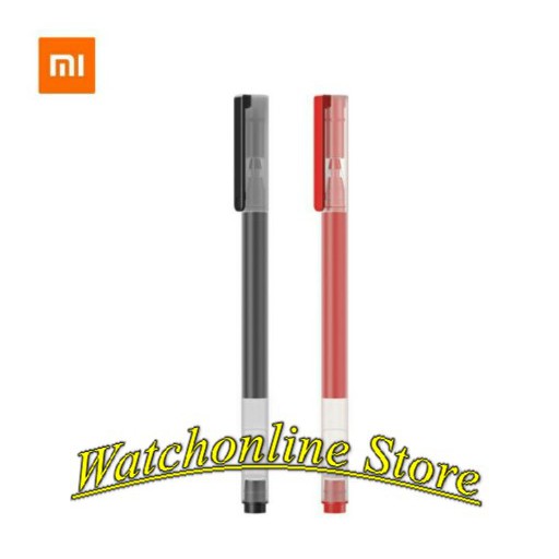Bút bi nước Xiaomi - bút bi xiaomi - bút ký - bút gel nước mực đen, đỏ