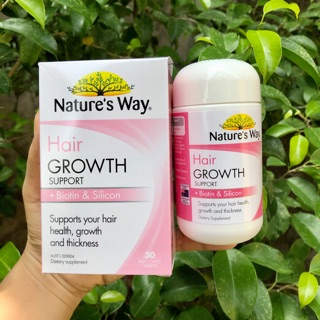 Hair Growth support Biotin+Silicon Nature’s Way