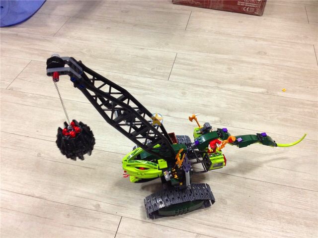 Lắp Ráp Bela 9761 Xe chuỳ bọ cạp Ninjago SS1