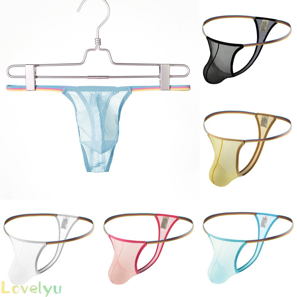 &lt;READY STOCK&gt;Men Sexy Briefs Breathable Underwear Underpants Bulge Pouch Shorts/Panties/Thong100% brand new！