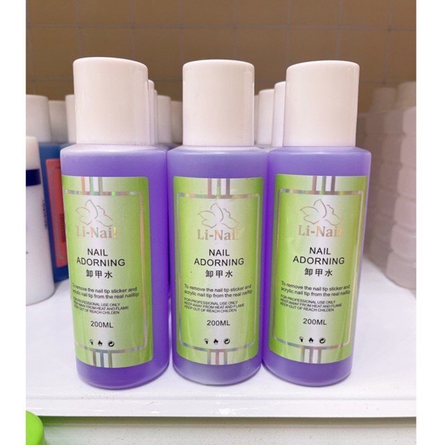 Nước phá gel linail nail adorning 200ml