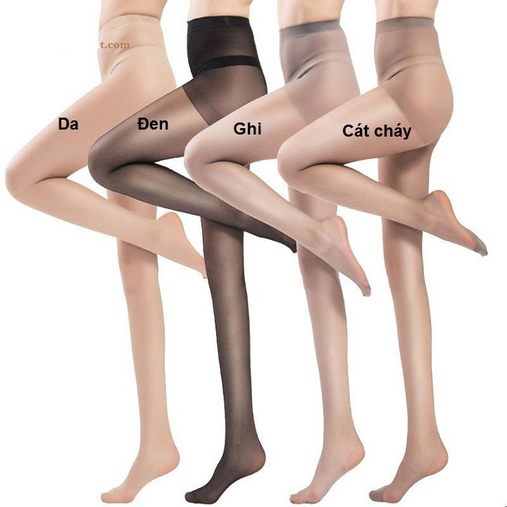 [GIÁ CỰC SỐC] COMBO 3 quần tất Nhật 3D, quần tất mỏng, tất da chân
