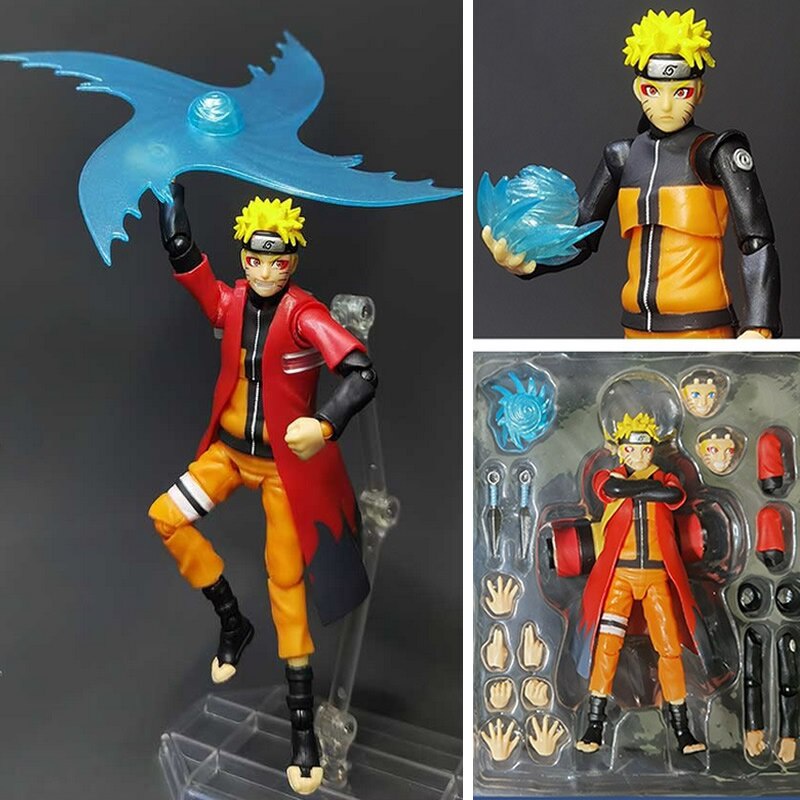 Mô Hình Nhân Vật Uzumaki NARUTO SHF Có Khớp Cử Động Đẹp Mắt