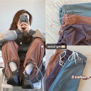 QUẦN JOGGER NHUNG TĂM MỊN