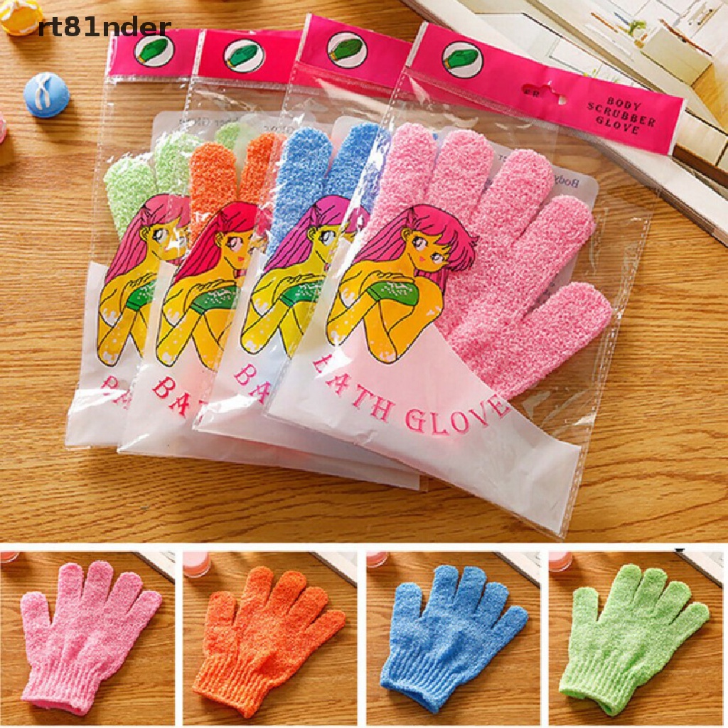 Set 5 Găng tay đi tắm Tẩy Tế Bào Chết Mát Xa Cơ Thể