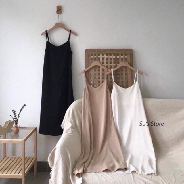 Váy 2 dây nữ hàng thiết kế