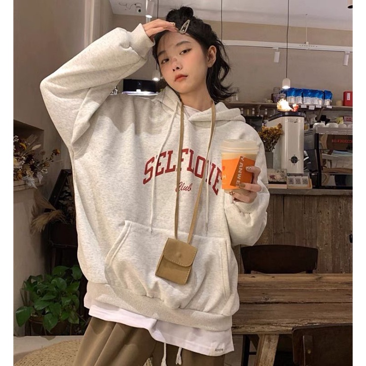 Áo hoodie nam nữ,Áo sweater nỉ nam nữ from rộng Unisex chất nỉ ngoại siêu dày dặn in chữ