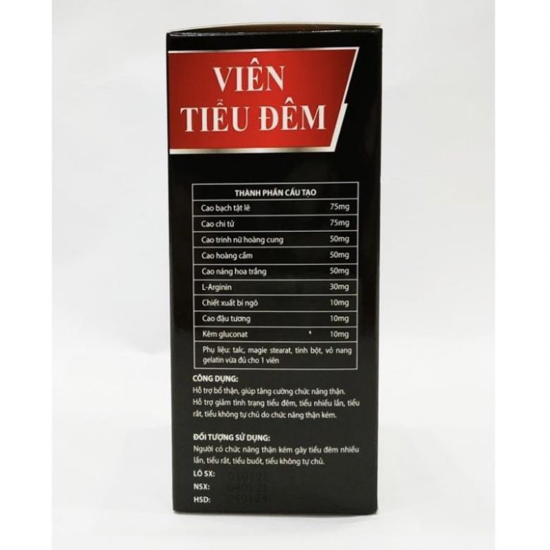 Viên tiểu đêm chấm dứt tiểu đêm và tiểu nhiều lần .