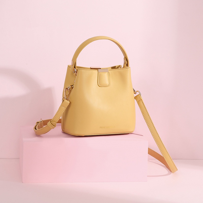 Túi đeo vai IELGY cỡ lớn màu trơn thời trang cho nữ