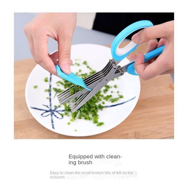 Hàng Có Sẵn Đang Giảm Giá Kéo Hành Tây Ớt Xiaomi Dụng Cụ Cắt Ba Tầng Sci