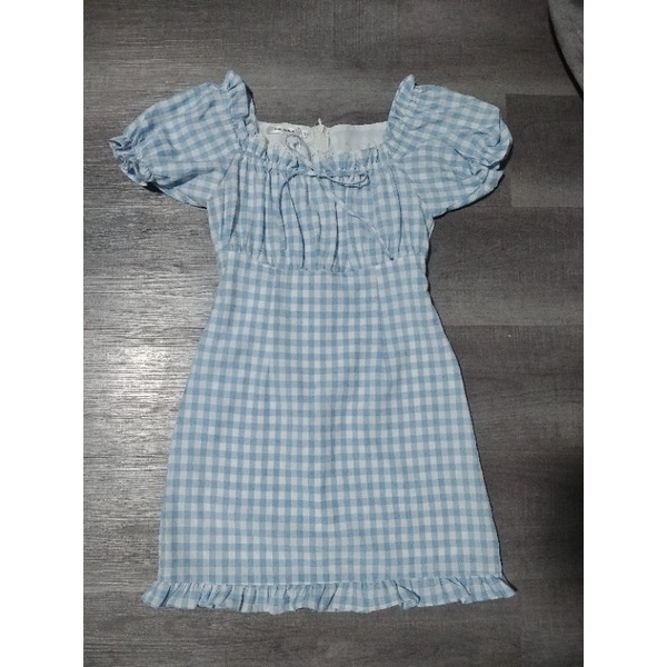 Váy caro Janet Studio