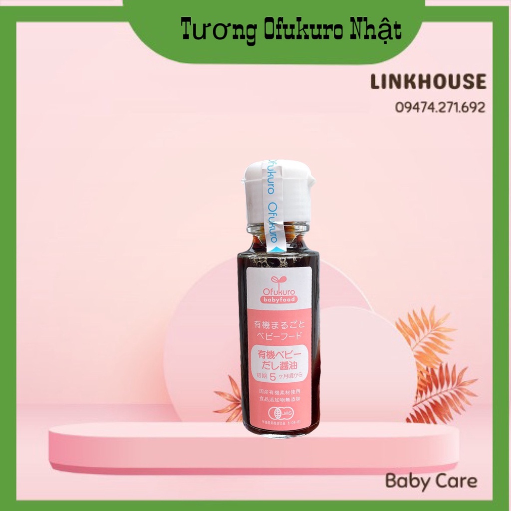 Nước tương tách muối Ofukuro nội địa Nhật cho bé ăn dặm 100ml