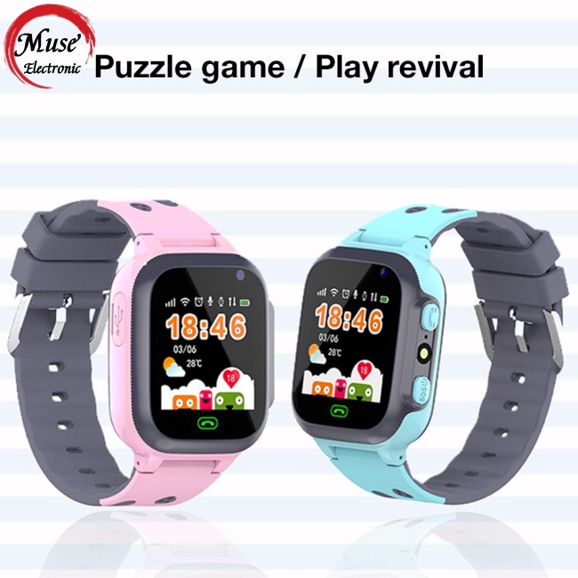 Đồng Hồ Thông Minh Q16 Ipx67 Chống Nước Có Định Vị Gps Và Đèn Cho Trẻ Em