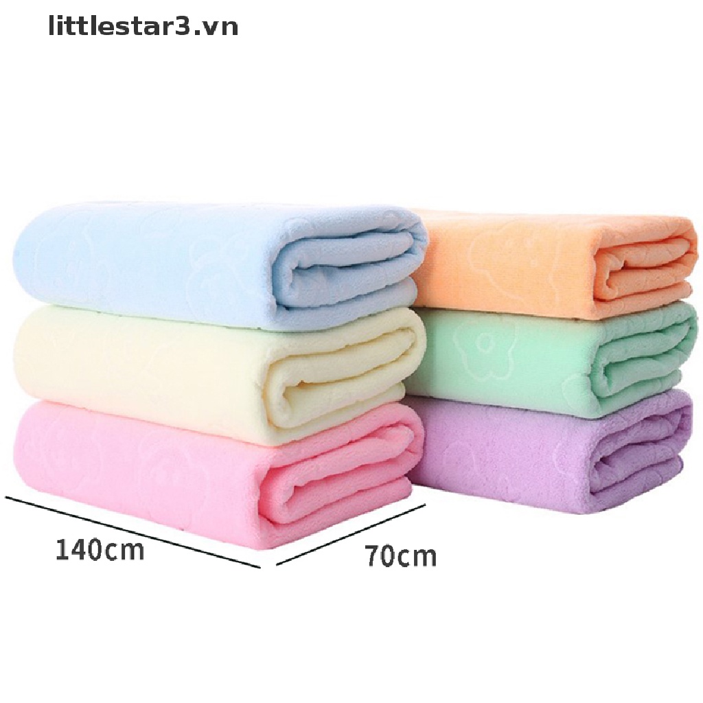 Bộ 3 Khăn Tắm Siêu Mềm Thấm Hút Cỡ Lớn Tiện Dụng