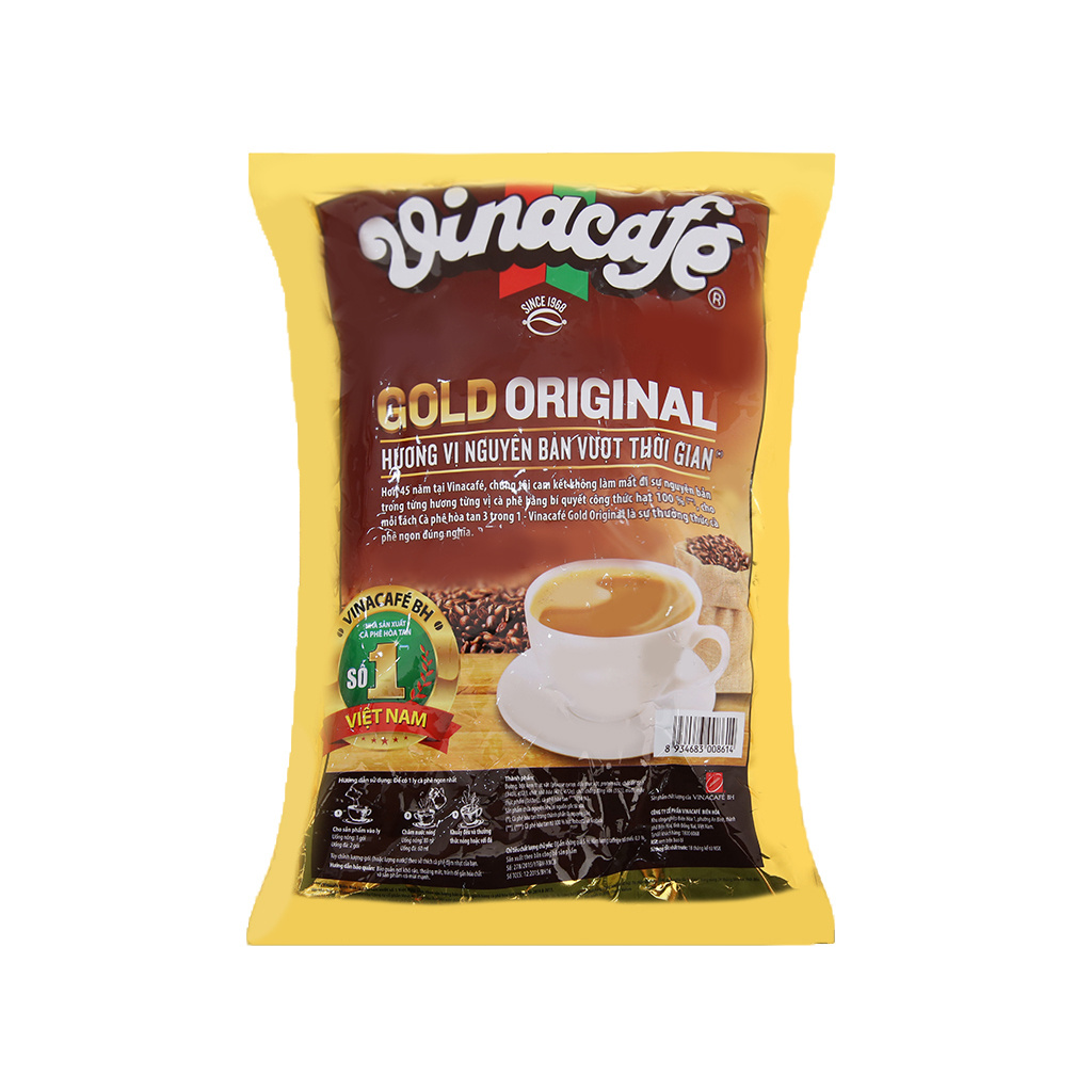 Cà phê sữa VinaCafé Gold Original 1 gói