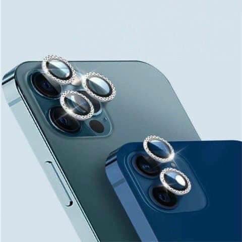 Dán kim cương bảo vệ mắt camera IPhone 12 Pro Max, 12 Pro, 12, 12 Mini 11 ,11 ,11 pro max cực nổi bật