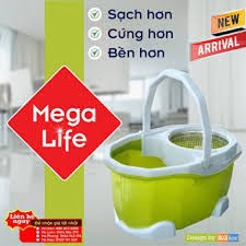 Bộ thùng cây lau nhà MEGA LIFE C2