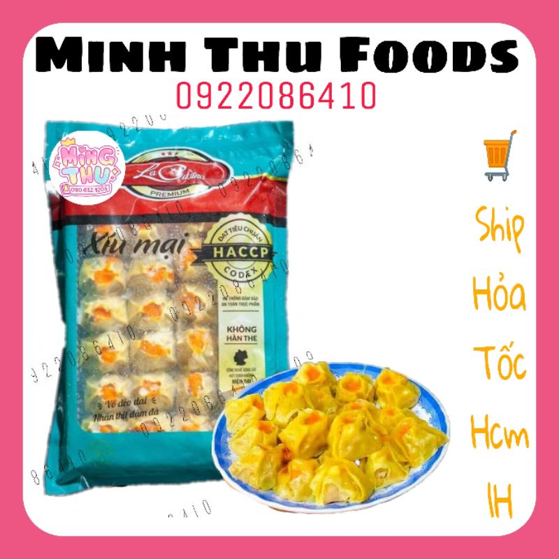 Xíu mại nhân thịt heo 500g Lacusina Foods