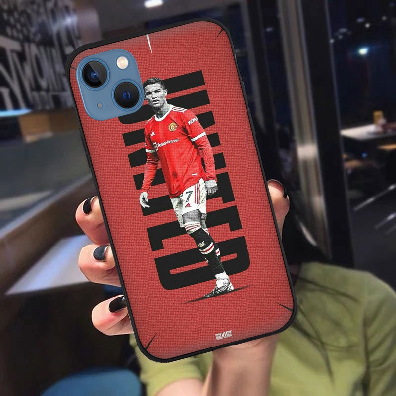 Ốp Điện Thoại Mềm In Hình Ronaldo Cho iPhone 5 5s SE 2016 6 6s 6Plus 6sPlus 7 8 7Plus 8Plus X XS XR XS Max