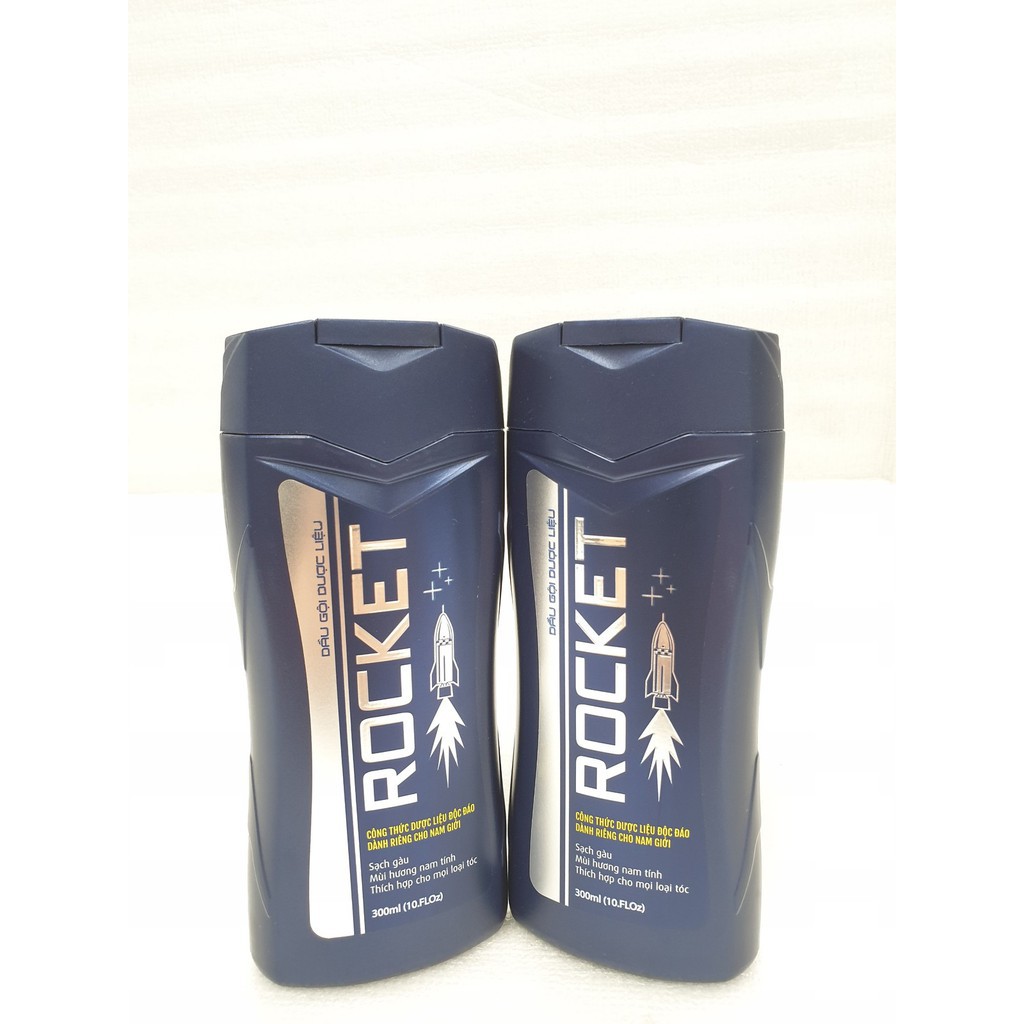 ☀️SALE SẬP SÀN☀️ Dầu Gội Dược Liệu ROCKET Chai 300ml