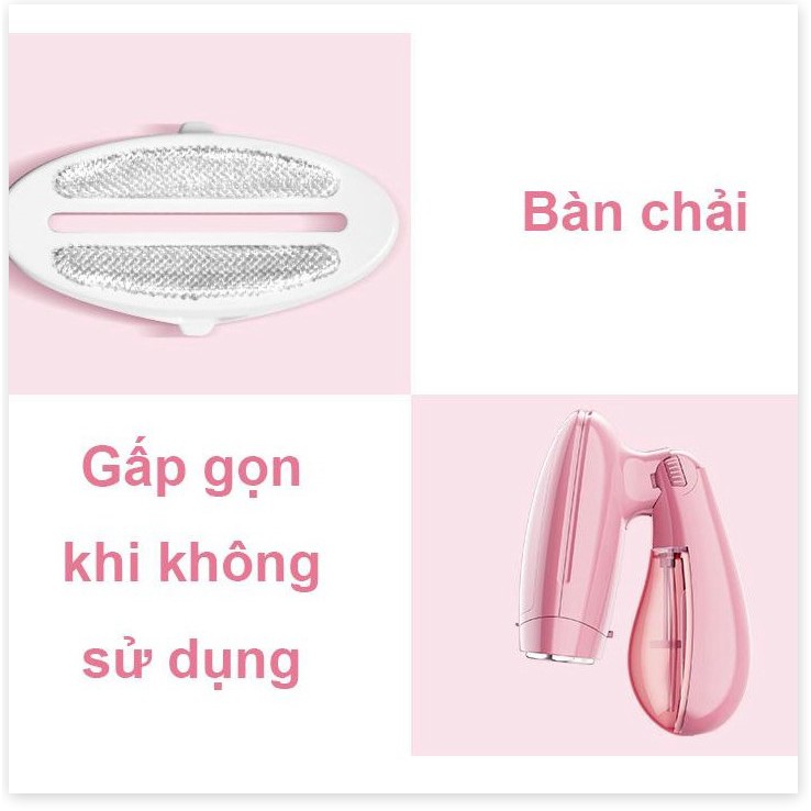 [Mã chiết khấu giảm giá mỹ phẩm sỉ chính hãng] Bàn ủi hơi nước cầm tay gấp gọn Sokany