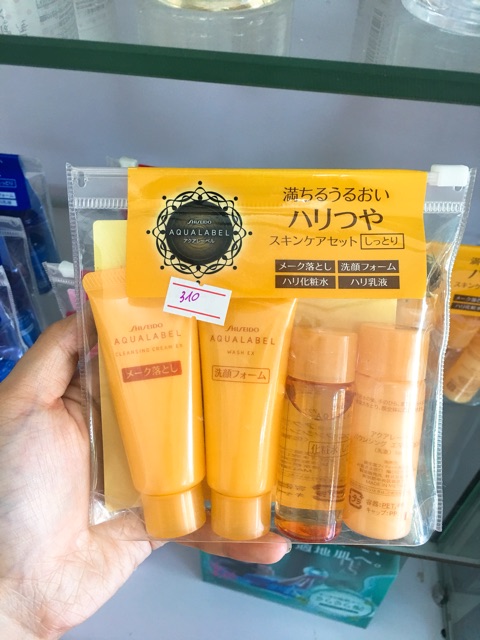 Set shiseido aqualabel mini