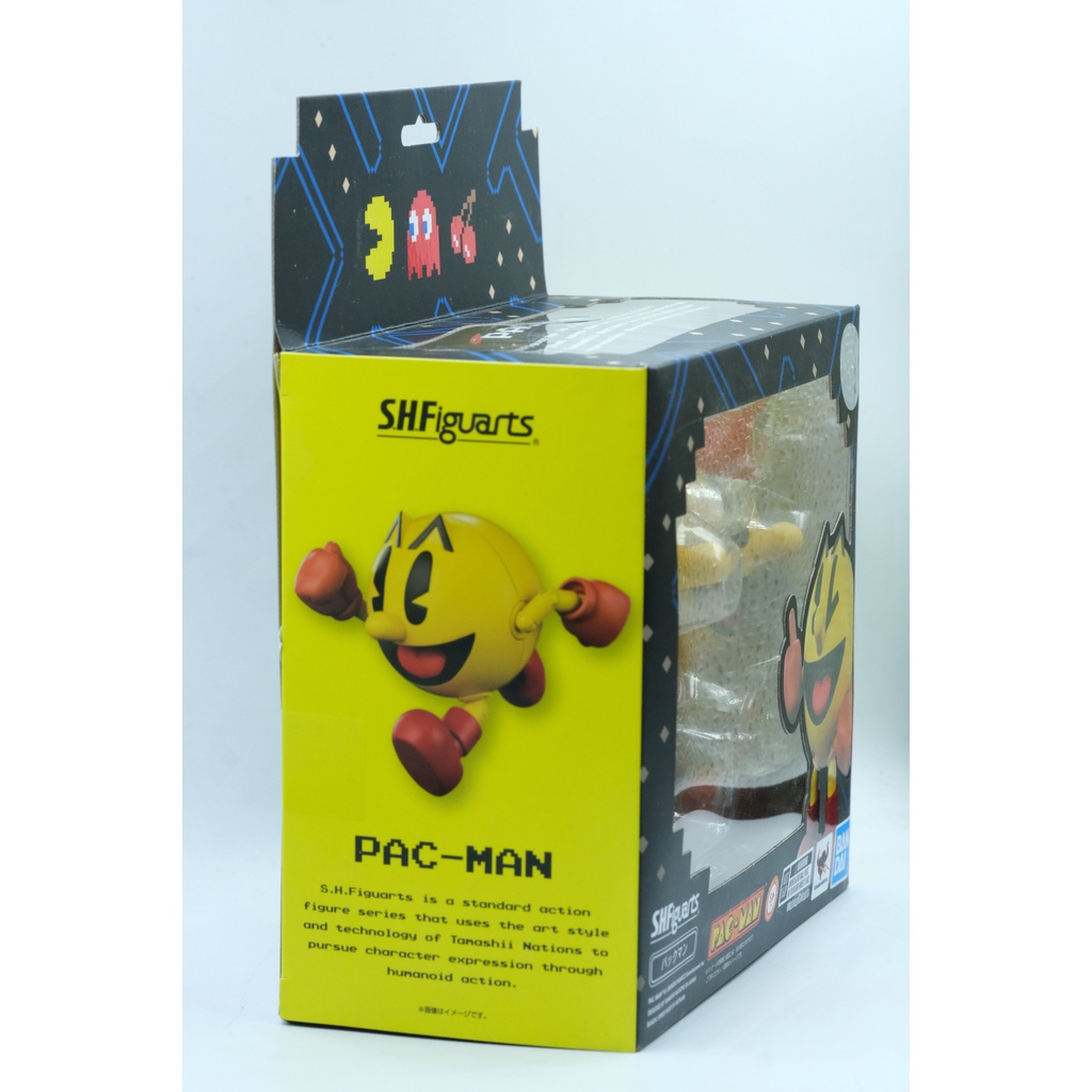 Mô Hình SHF Pac-man Chính Hãng Bandai Kamen Rider S.H.Figuarts PACMAN Pakkuman Hàng new nguyên seal